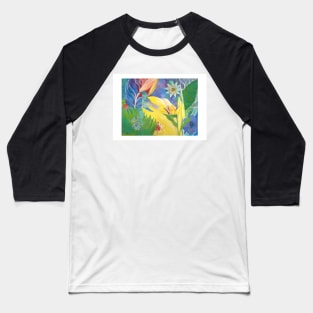 Hummingbird on Flight of Fancy Baseball T-Shirt